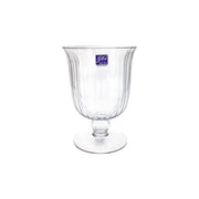 Glass Hurrian Lamp with Rib Pattern 16x21.4cm